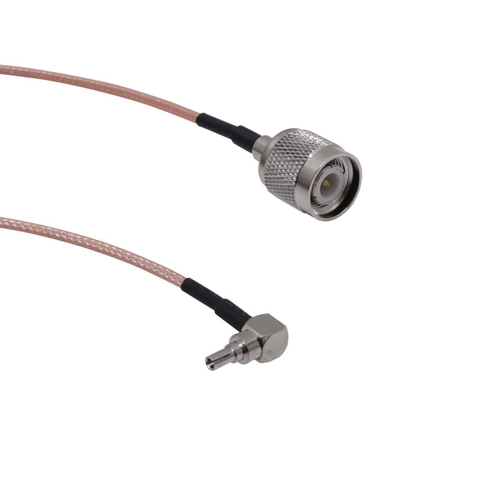Cable coaxial CRC9-M-90Âº a TNC-Macho RG174 Clickbox