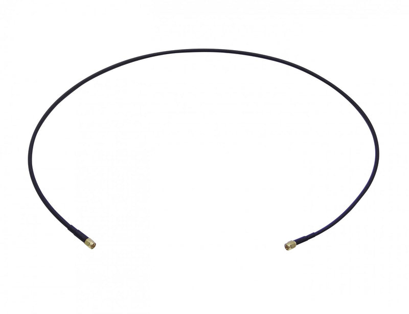 Cable Coaxial Negro 1m Mikrotik SMA-Macho a Clickbox