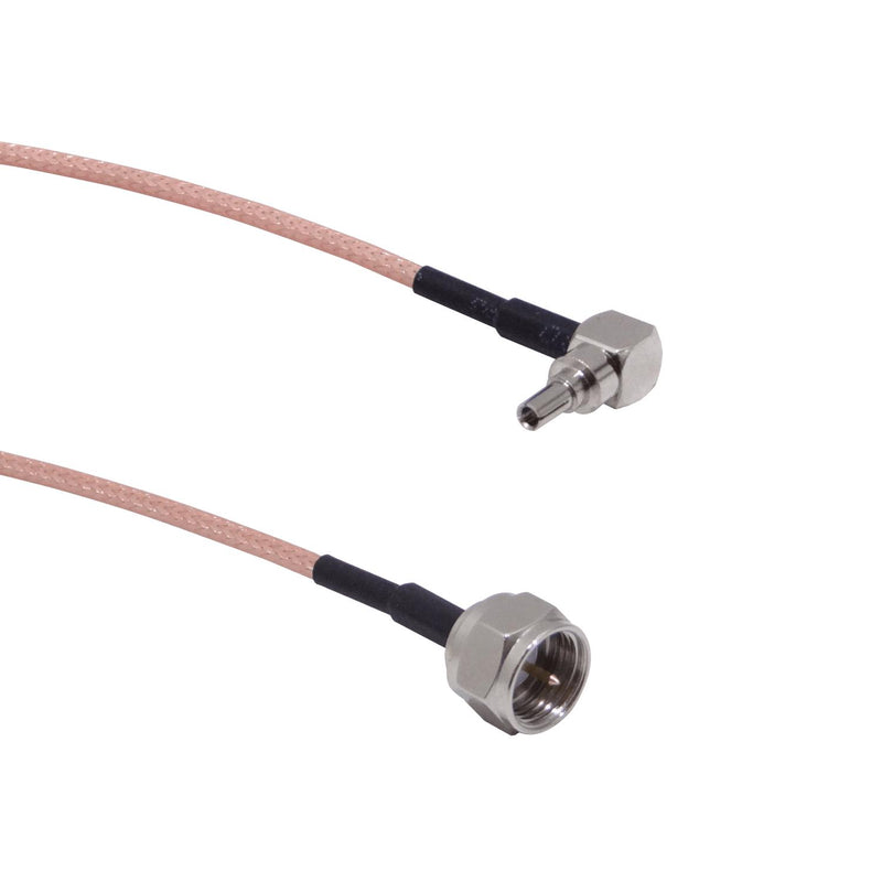 Cable coaxial RG316 con conector CRC9 macho a Clickbox