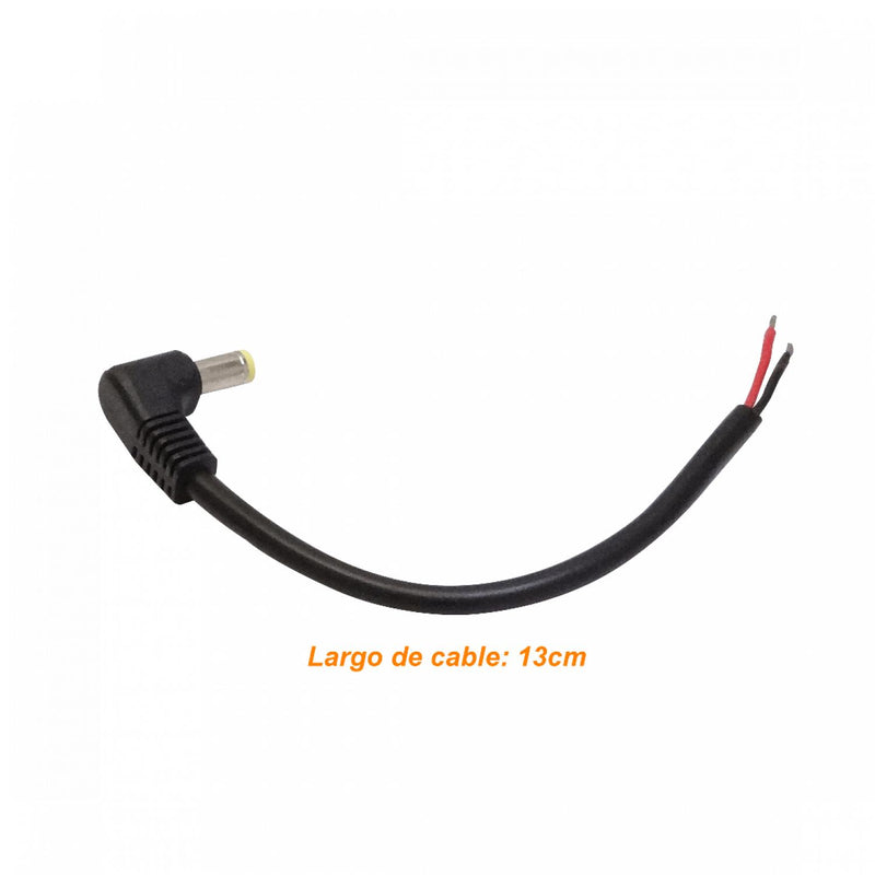 Cable de Conexión 10cm Plug-5,5x2,1mm Clickbox