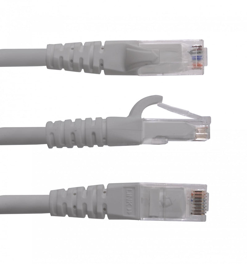 Cable de conexión cruzada Cat6 LINKMADE 3mt Gris Clickbox