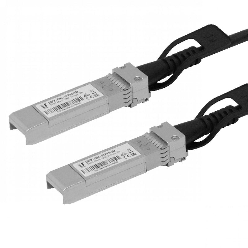 Cable directo de cobre UBIQUITI 25Gbps SFP28-3mt Clickbox