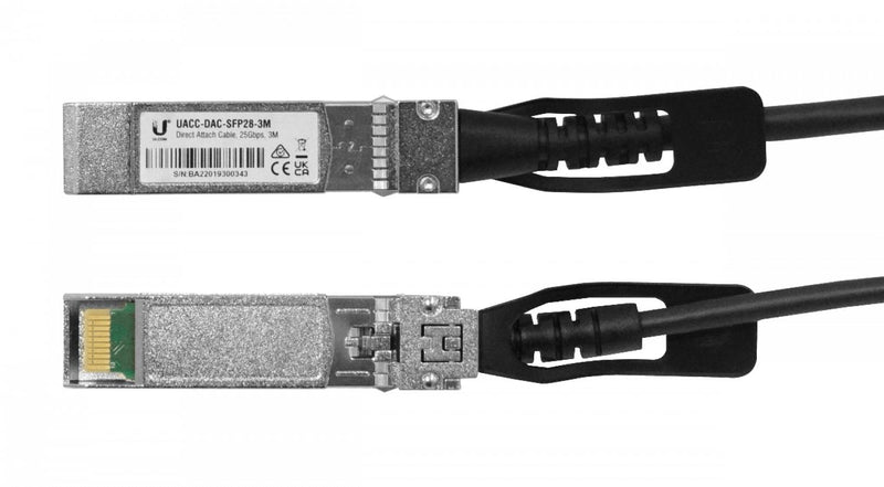 Cable directo de cobre UBIQUITI 25Gbps SFP28-3mt Clickbox