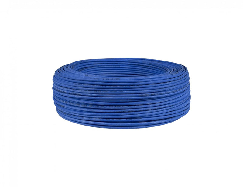 Cable eléctrico multifilar azul 6mm LSZH 100mt Clickbox