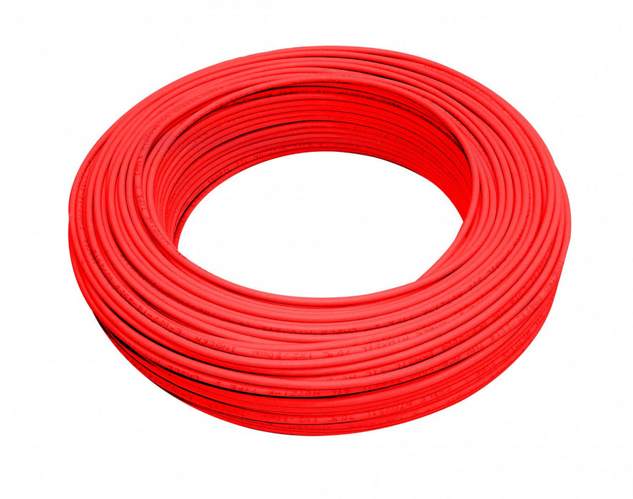Cable eléctrico multifilar rojo LSZH 2,5mm H07Z-1 Clickbox