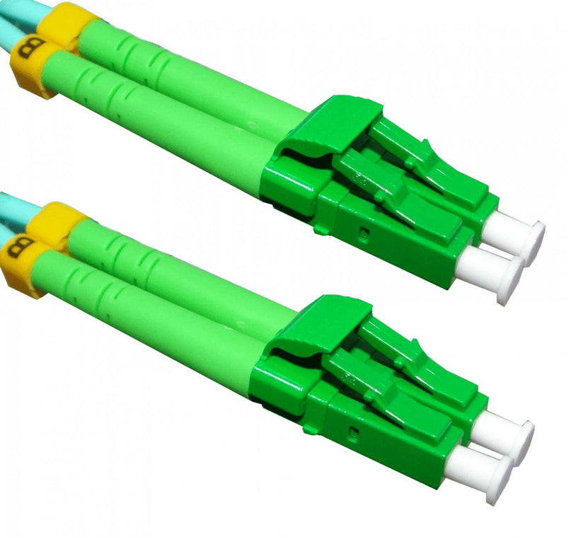 Cable de fibra óptica LC/APC-LC/APC OM3 multimodo Clickbox