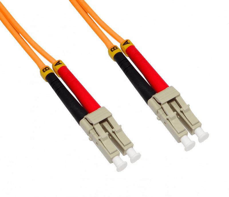 Cable de fibra óptica LC-LC OM1 multimodo Clickbox