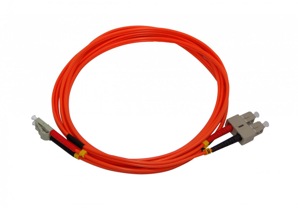 Cable de fibra óptica LC-SC OM1 3mt MM Clickbox