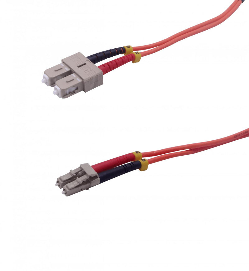 Cable de fibra óptica LC-SC OM1 MM 62.5/125um Clickbox