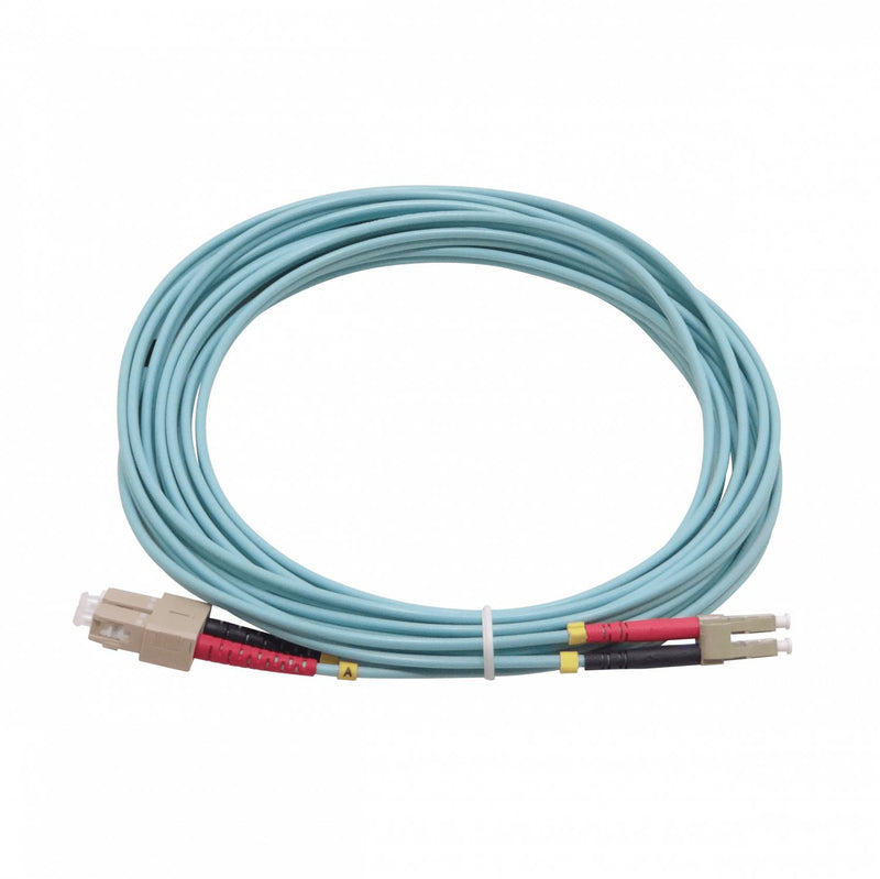 Cable de Fibra Óptica LC-SC OM3 Multimodo Clickbox