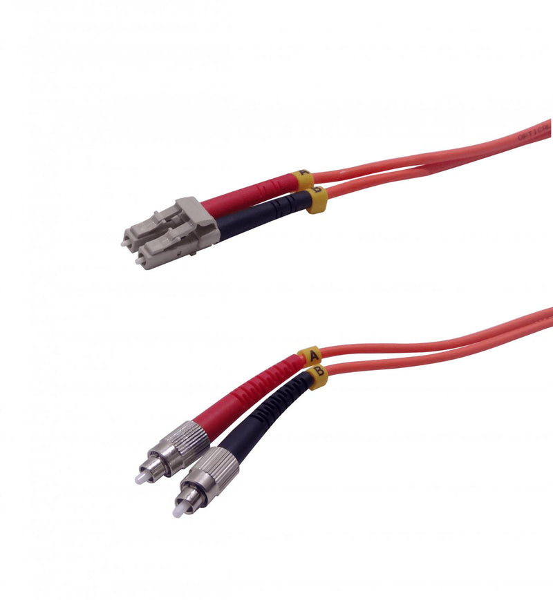 Cable de Fibra Óptica LC-ST OM1 Multimodo Clickbox