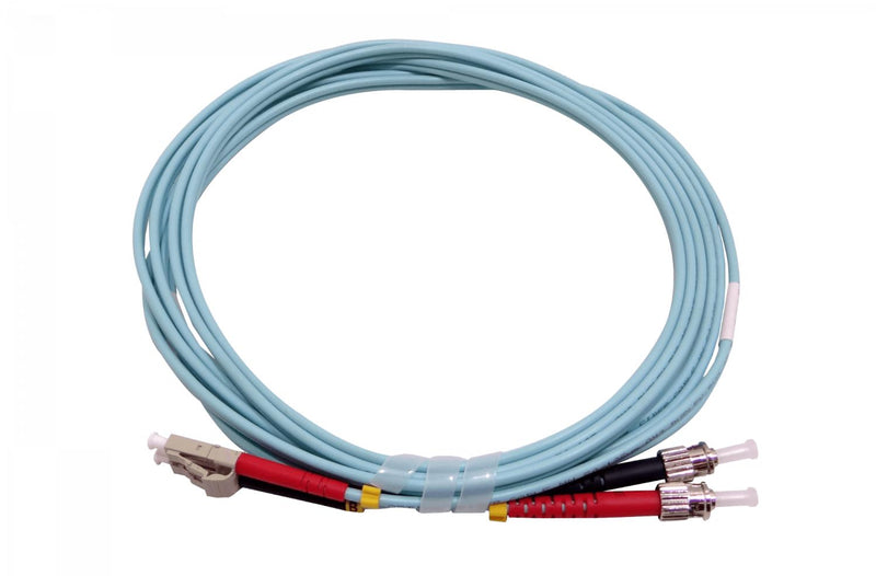 Cable de fibra óptica LC-ST OM3 multimodo 3mt Clickbox