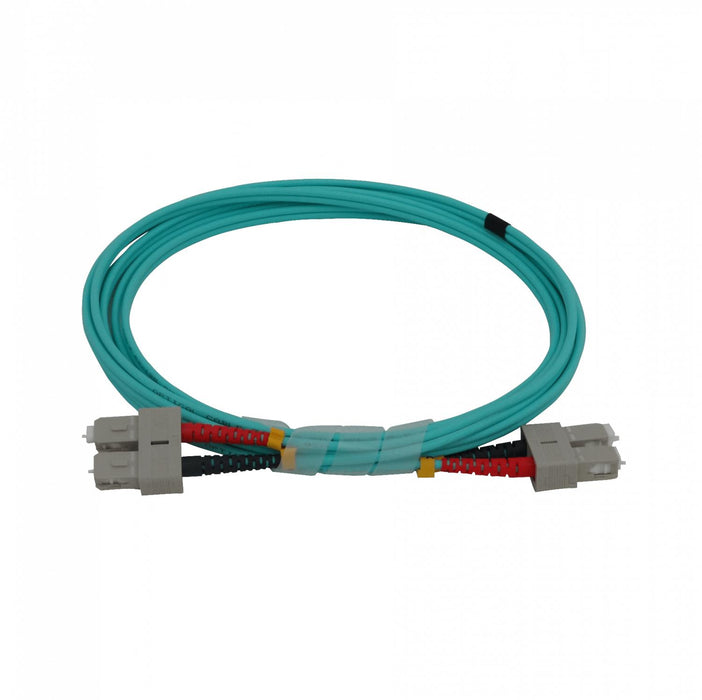 Cable de fibra óptica LSZH SC-SC OM4 multimodo Clickbox