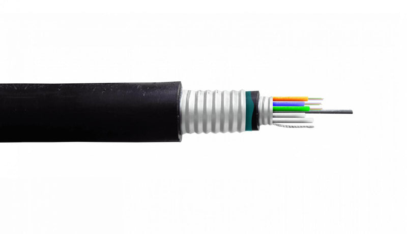 Cable de Fibra Óptica Monomodo G652D 12 Fibras Clickbox