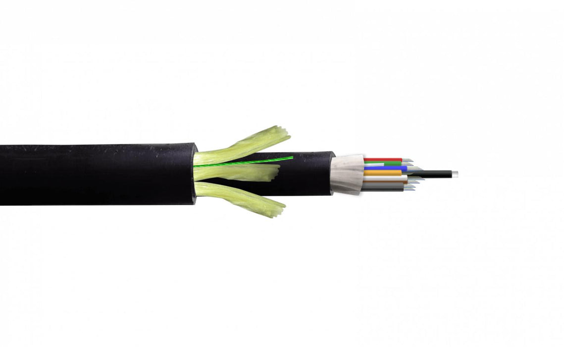 Cable de fibra óptica monomodo G652D de 96 fibras Clickbox