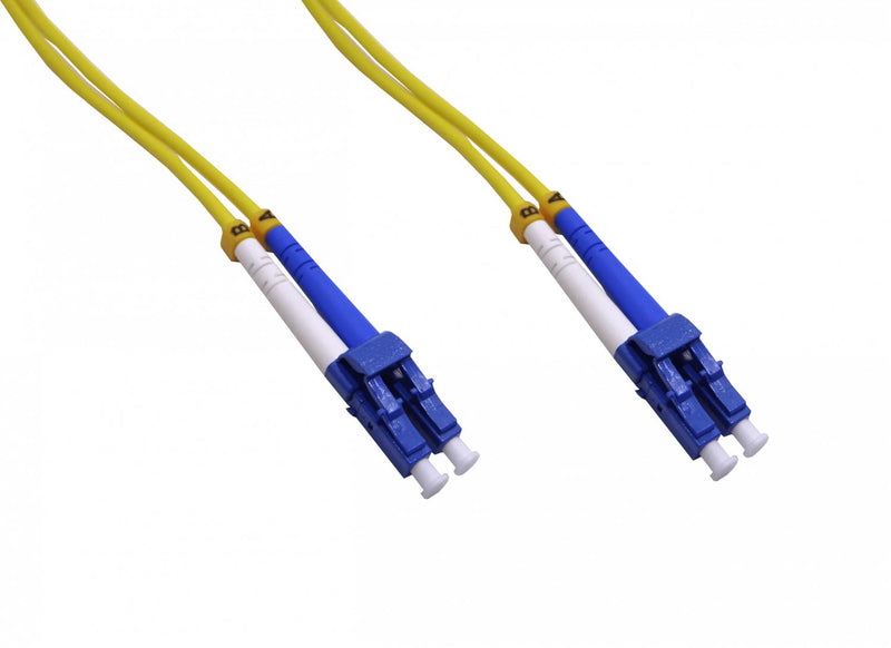 Cable de fibra óptica monomodo LC-LC de 100 Clickbox