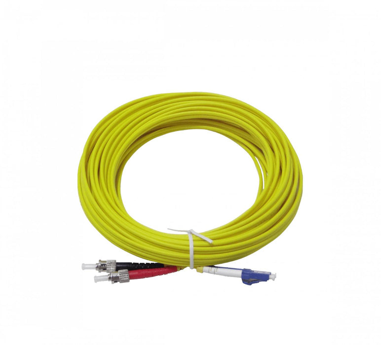 Cable de Fibra Óptica Monomodo LSZH LC-ST 10mt Clickbox