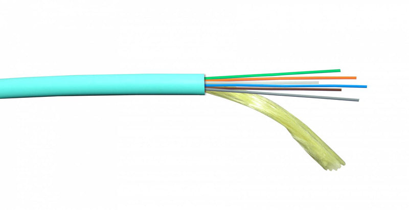 Cable de fibra óptica multimodo OM3 6-Fibras Clickbox