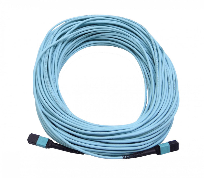 Cable de fibra óptica multimodo OM3 MPO-MPO de 40 Clickbox