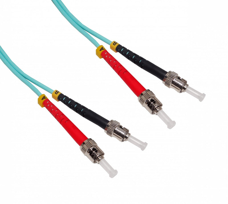 Cable de fibra óptica OM3 50/125um 3mt ST-ST Clickbox