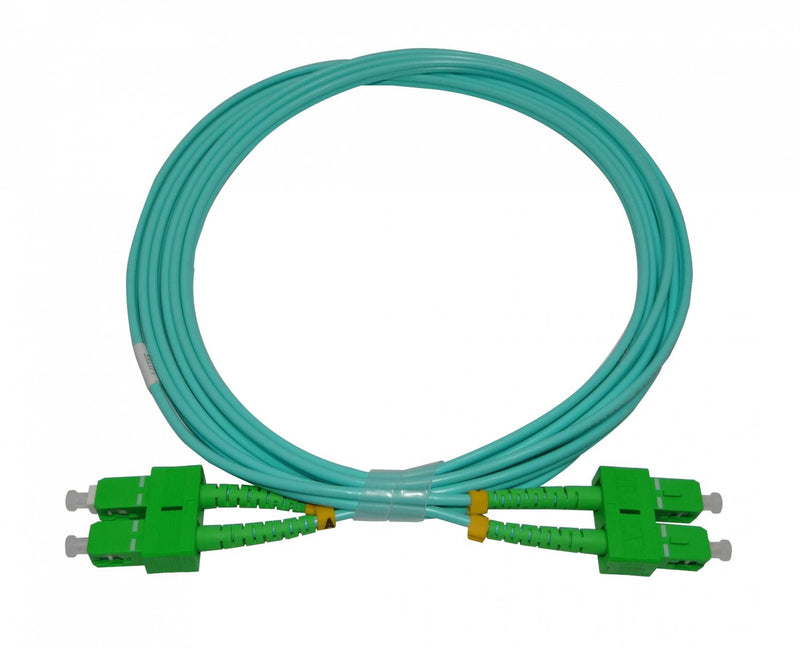 Cable de fibra óptica SC/APC-SC/APC OM3 multimodo Clickbox