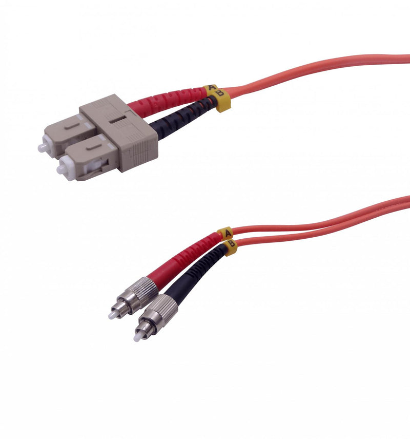 Cable de fibra óptica SC-FC OM1 62.5/125um 10 Clickbox