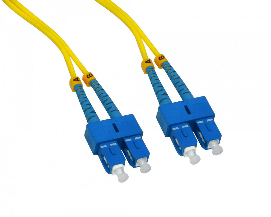 Cable de fibra óptica SC-SC monomodo SM duplex de Clickbox
