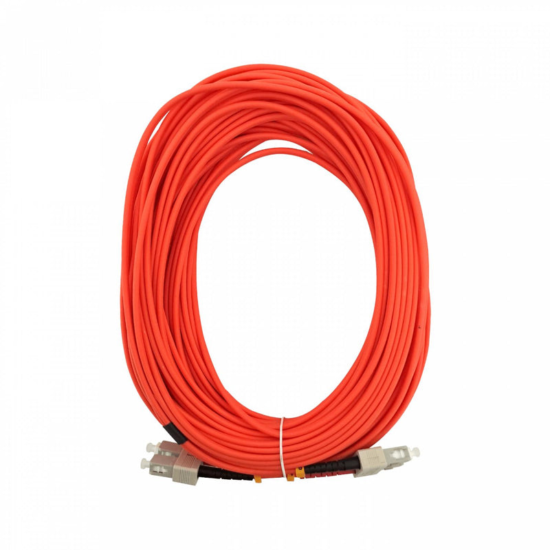 Cable de fibra óptica SC-SC OM1 multimodo 25mt Clickbox