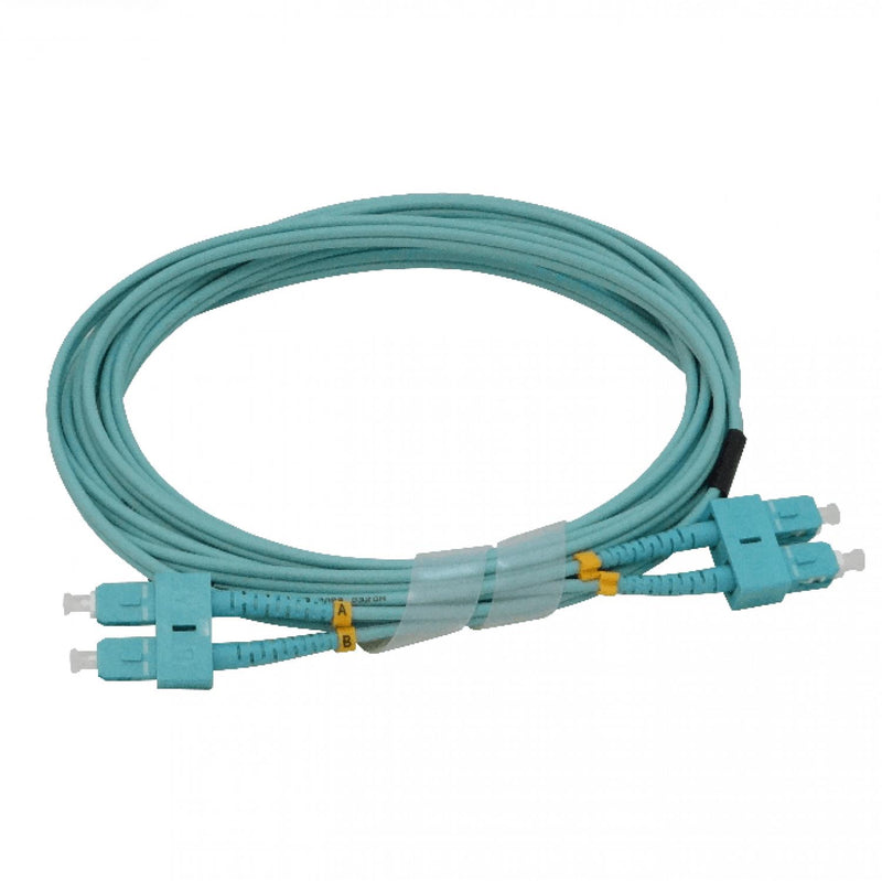 Cable de fibra óptica SC-SC OM3 multimodo 5mt Clickbox