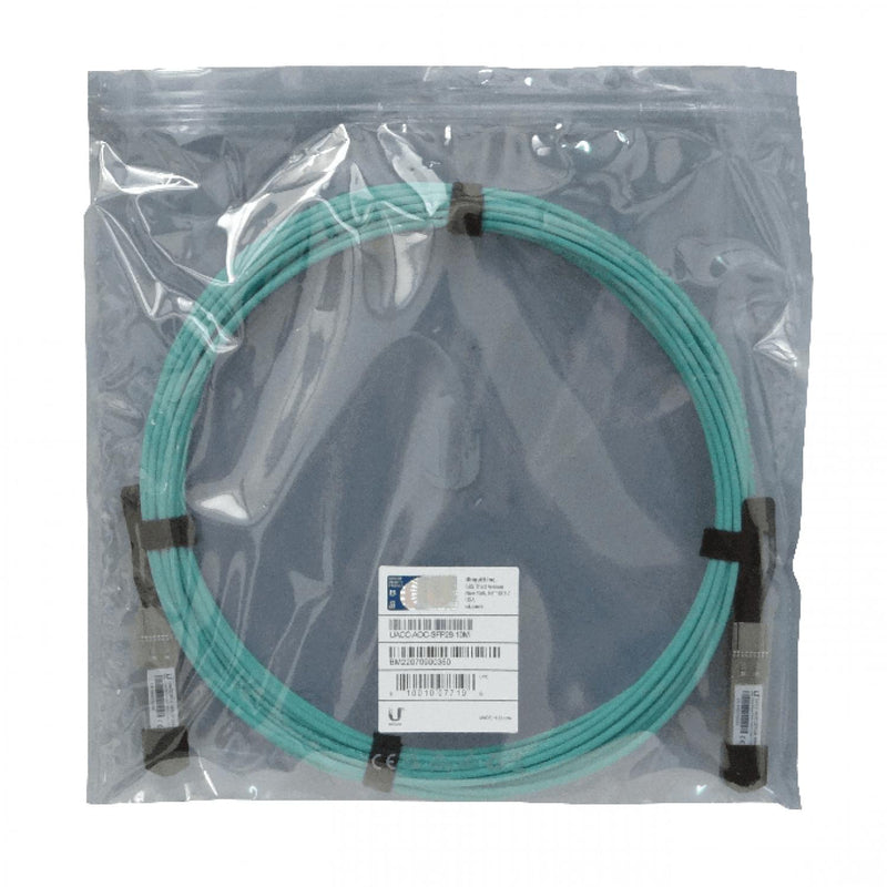 Cable de Fibra Óptica UBIQUITI 10m SFP28-25Gbps Clickbox
