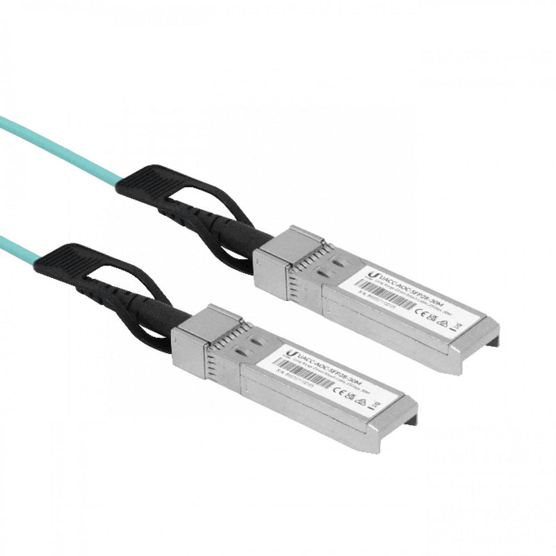 Cable de Fibra Óptica UBIQUITI 30m SFP28-25Gbps Clickbox