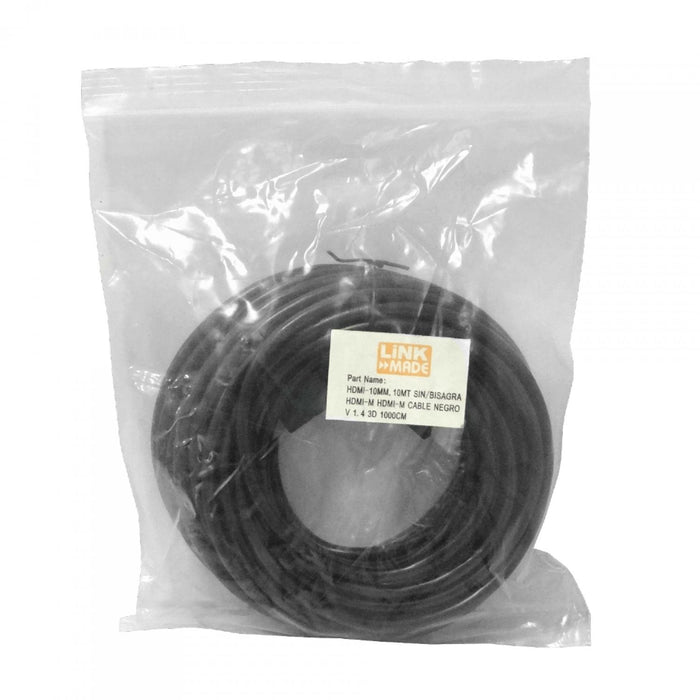 Cable HDMI-M HDMI-M 10m Negro v1.4 3D Clickbox