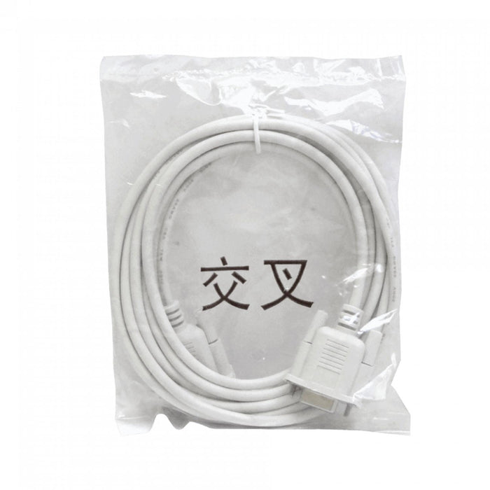 Cable nulo 3m DB9-Hembra-Hembra 300cm Serie RS232 Clickbox