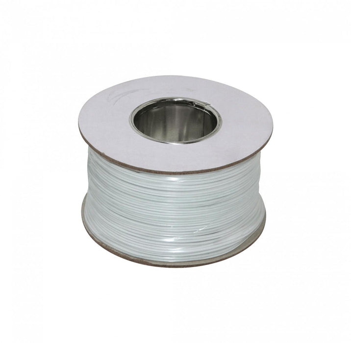 Cable Paralelo Multifilar Blanco 2x24AWG Cobre Clickbox