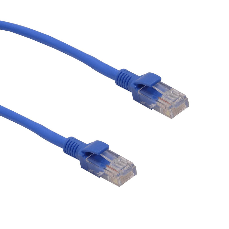 Cable Patch Cat5E Azul 50cm Inyectado Clickbox