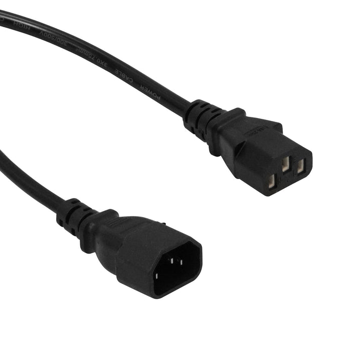 Cable de Poder 3x0,75mm2 C13-C14 6A Clickbox