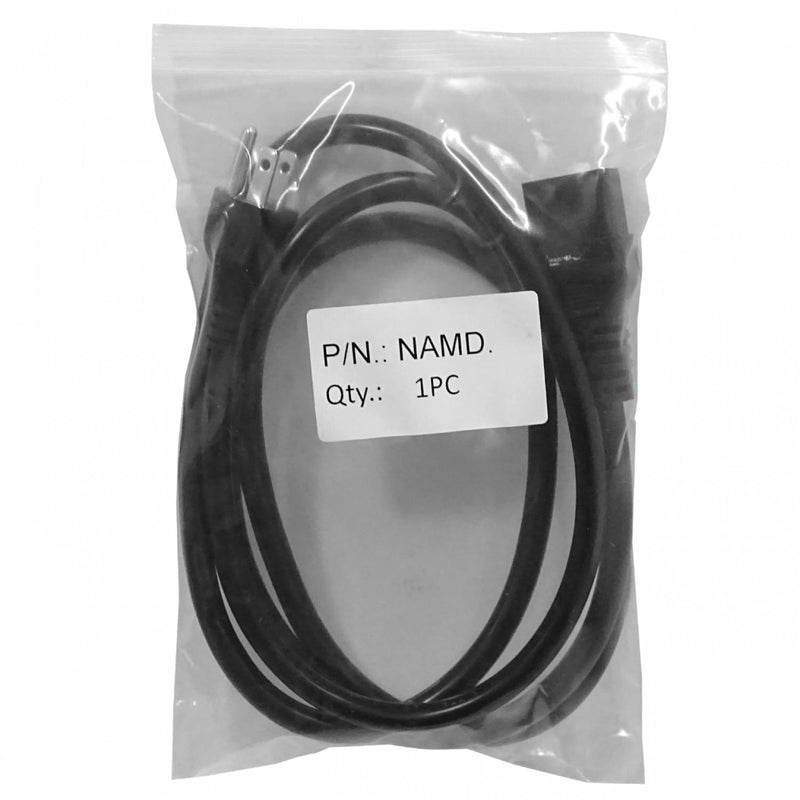 Cable de Poder 5-15P a C19, 18A, 14AWG, Clickbox