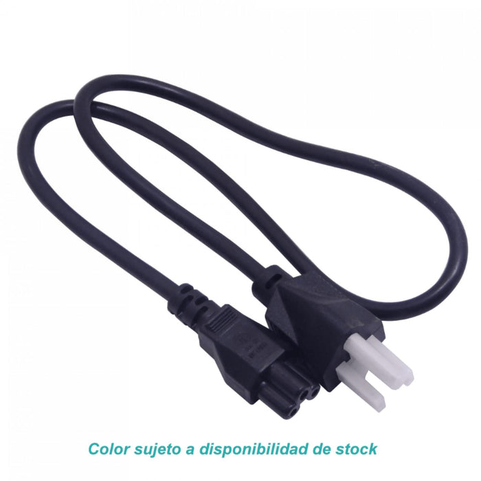 Cable de Poder Americano-Macho Trebol-Hembra Clickbox