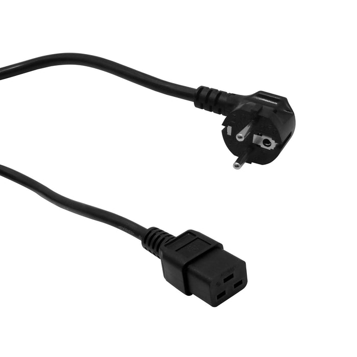 Cable de Poder CEE7-Schuko-Macho C19-Hembra Clickbox