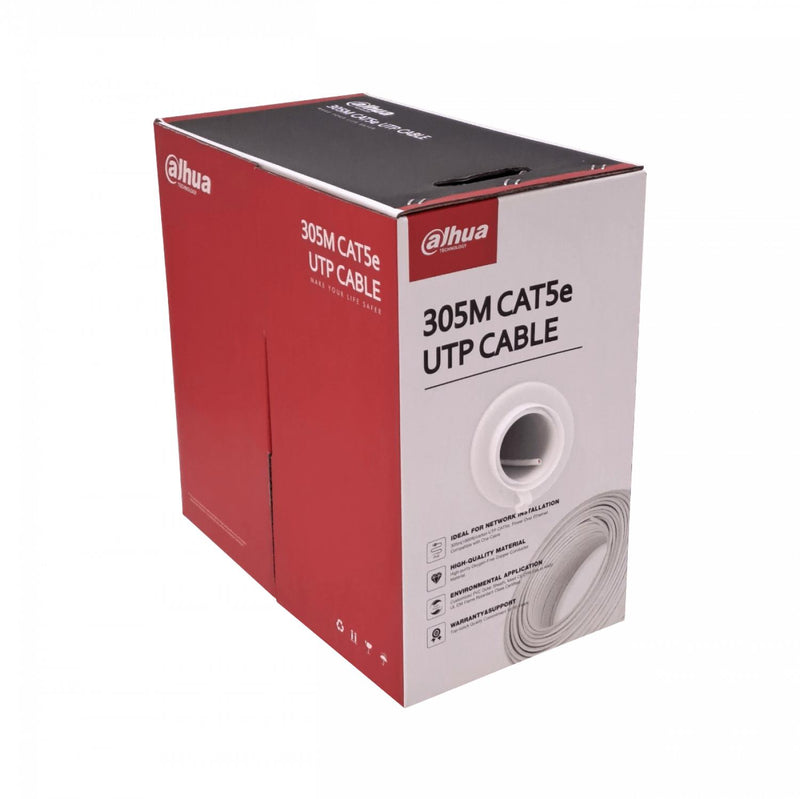 Cable de Red Blanco Cat5e 305m UTP AWG24 Clickbox
