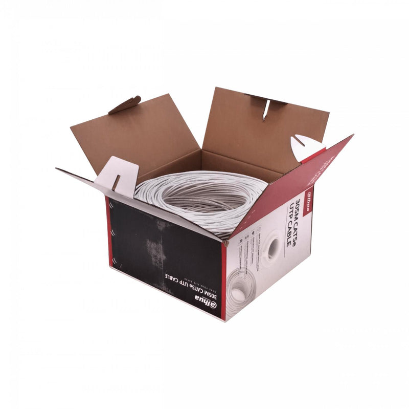 Cable de Red Blanco Cat5e 305m UTP AWG24 Clickbox