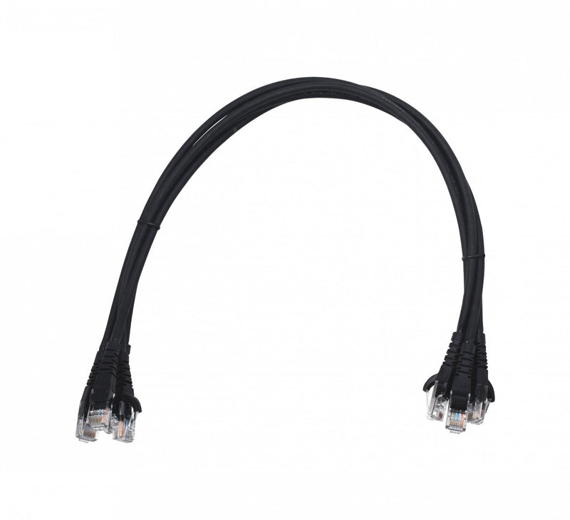 Cable de red Cat5e inyectado de 50cm con cubierta Clickbox