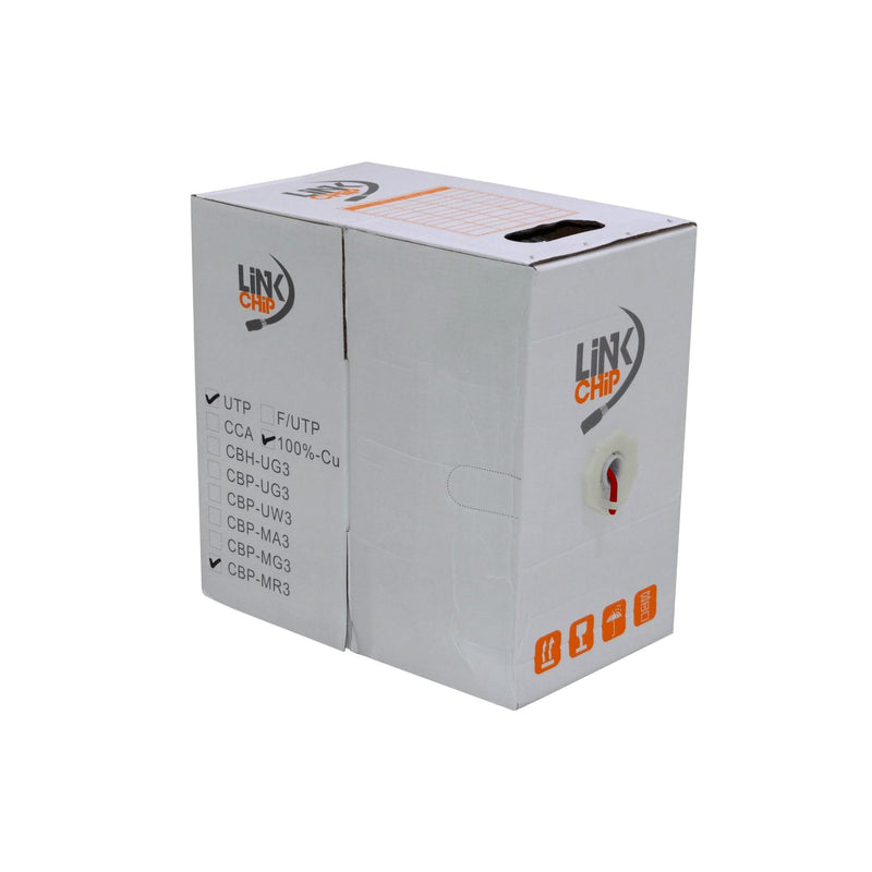 Cable de red Cat5e UTP 8x24AWG 305mt Clickbox