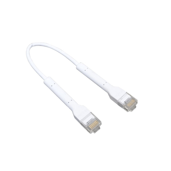 Cable de red Cat6 UBIQUITI Blanco 10cm Clickbox