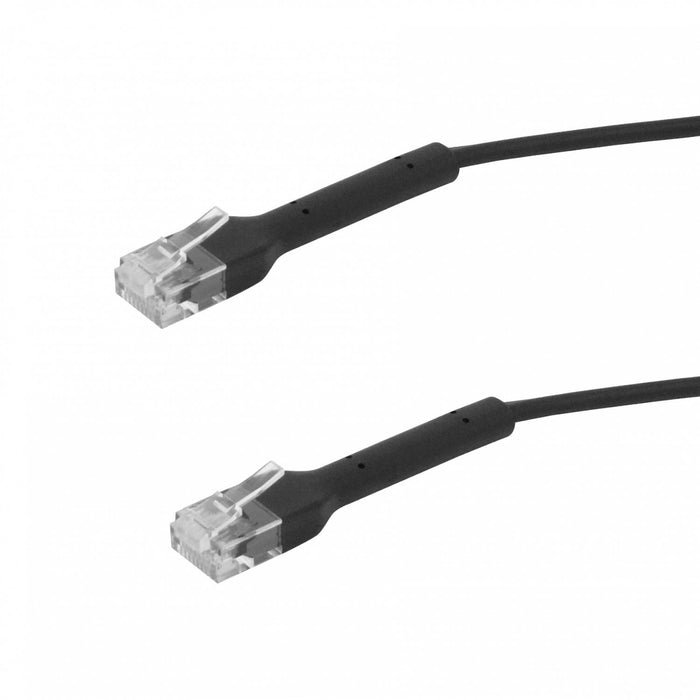 Cable de red Cat6 UBIQUITI Negro 1mt Clickbox