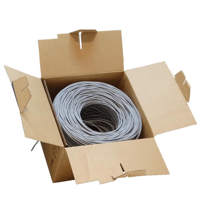 Cable de red CAT6 UTP Gris 305m FURUKAWA Clickbox