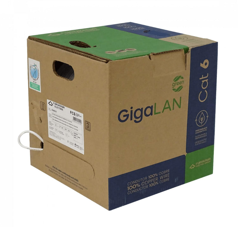 Cable de red CAT6 UTP LSZH blanco de Clickbox