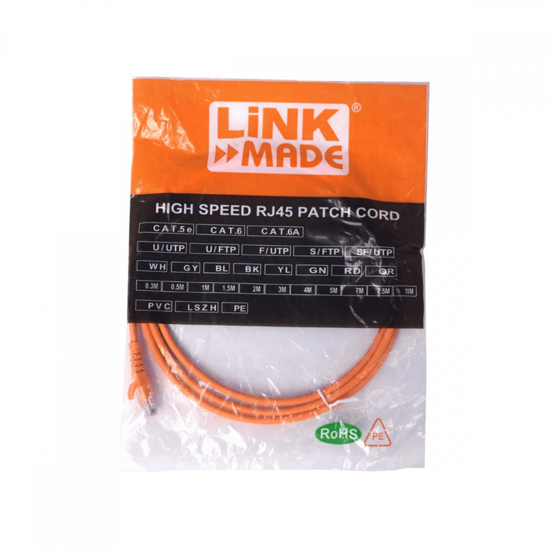 Cable de red cruzado Cat5e LINKMADE 2mt Clickbox