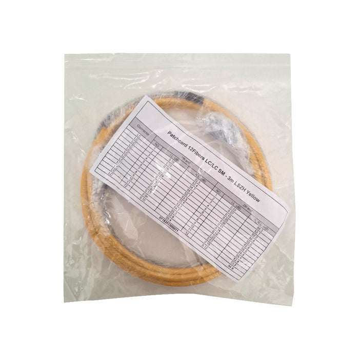 Cable de troncal de interior monomodo LSZH de 3mt Clickbox