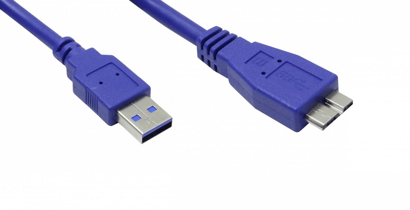 Cable USB 0,9m A-Macho a Micro-B Clickbox